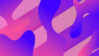 Gradient Banner. Colorful Wallpaper. Tech Landing Page. Graphic