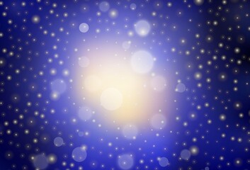 Obraz premium Dark Blue, Red vector texture in birthday style.