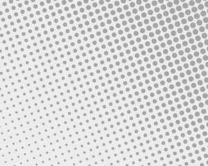 Abstract halftone dotted black and white background - vector illustration. Template for business, design, texture and postcards.