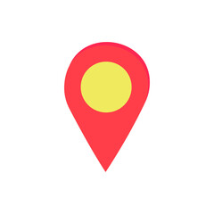 flat logo minimal simple geometrical design illustration