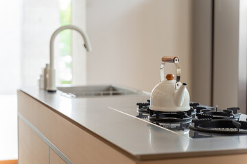 アイランドキッチン　インテリア