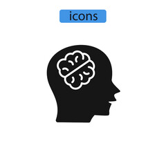 knowledge icons  symbol vector elements for infographic web