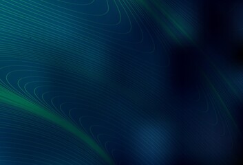 Dark BLUE vector backdrop with wry lines.