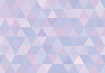Watercolor geometric　pattern　PURPLE