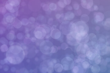 Beautiful abstract background with lavender color gradient and circle shaped bokeh pattern