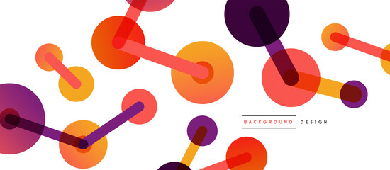 Network concept abstract background. Dots connection. Big data idea. Business template for wallpaper, banner, background or landing