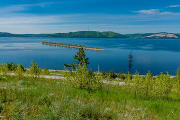 View of the Volga River from the Zhigulyov Mountains!