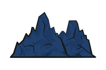 rocky mountains icon