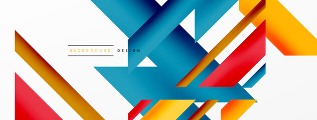 Dynamic lines background. Wallpaper for concept of AI technology, blockchain, communication, 5G, science, business and technology