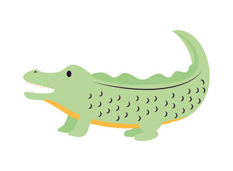 cute crocodile icon