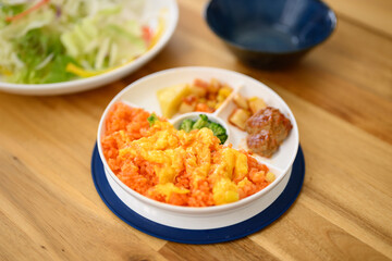 子どものお家でお子様ランチ