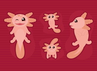 axolotls icon collection