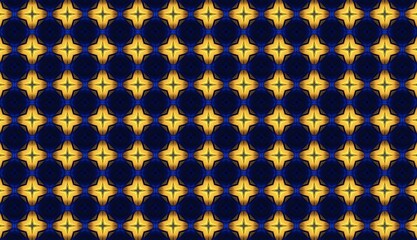 Textile pattern. Raster seamless pattern, repeating abstract figures.