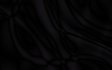 black shiny silk fabric texture