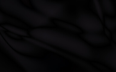 black shiny silk fabric texture