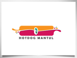 creative Signature logo design. handwriting monogram Letter M Logo design isolated square Vector Illustration