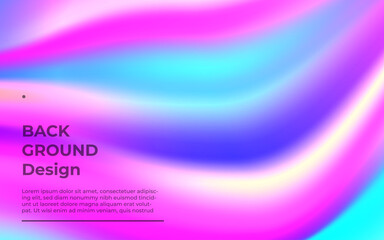 Naklejka premium gradient defocused abstract smooth lines color background