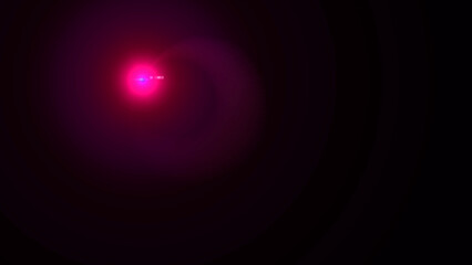 bright pink star with rays and highlights