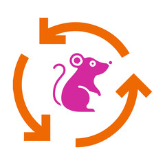 Rat, animal, mice icon