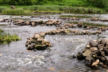 Fototapeta na wymiar water in the river