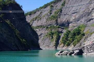 Lac de monteynard - passerelles himalayennes