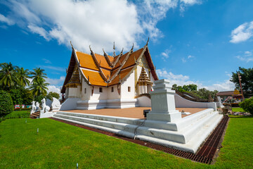 Wat Phumin is one of the most famous temples in Nan province, Thailand.