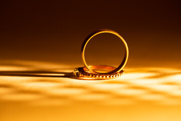 Love concept. Wedding rings. Ring. 