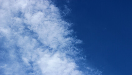 Obraz premium blue sky and clouds