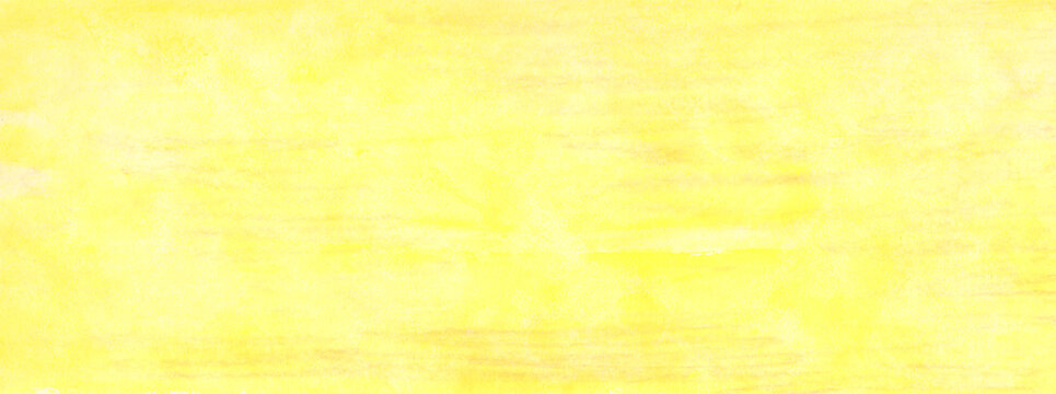 明るくレトロな黄色　アナログの質感あふれる横長素材
