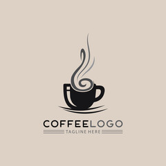 Coffee  cup Logo Template icon design