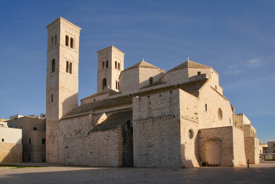 The romanesque cathedral of San Corrado in Molfetta, Puglia, Italy