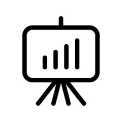 growing graph icon or logo isolated sign symbol vector illustration - high quality black style vector icons
