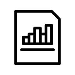 growing graph icon or logo isolated sign symbol vector illustration - high quality black style vector icons
