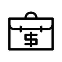 job money icon or logo isolated sign symbol vector illustration - high quality black style vector icons
