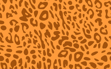 Abstract modern leopard seamless pattern. Animals trendy background. Color decorative vector stock illustration for print, card, postcard, fabric, textile. Modern ornament of stylized skin