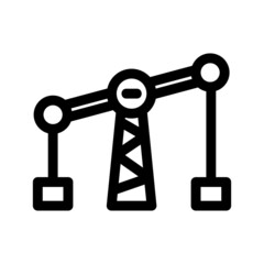 offshore icon or logo isolated sign symbol vector illustration - high quality black style vector icons
