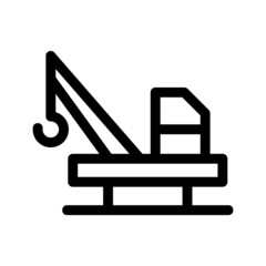 offshore icon or logo isolated sign symbol vector illustration - high quality black style vector icons
