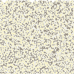 Rule 254 Neighbors 3 Elementary cellular automaton random seed sample implementation illustration