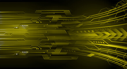 cyber circuit future technology concept background