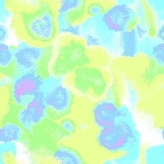 Wet Paint Seamless Pattern. Fashion Print.