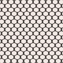 A simple grid of honeycombs. Vector decor from seamless honeycombs.