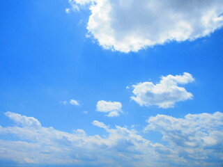 初夏の青空