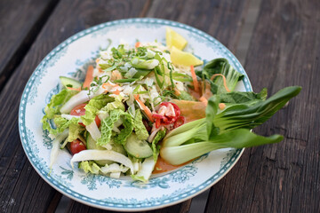 Asian green salada