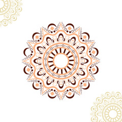 Circle mandala ethnic mandala art ornament