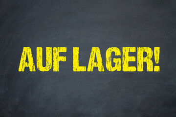 Auf Lager!