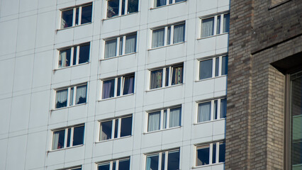 facade of an office building