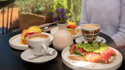 Breakfast is the go-to time for meetings, happy hour