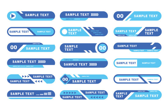 スタイリッシュなテロップデザイン
