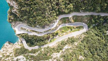 Strada della Forra, Lago di Garda