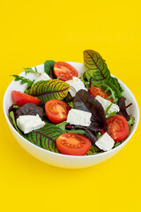 Fresh lettuce. Salad in a bowl